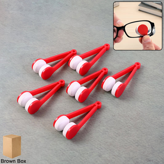 Portable Eyeglass Sunglass Lens Cleaner Tool (6 Pc)