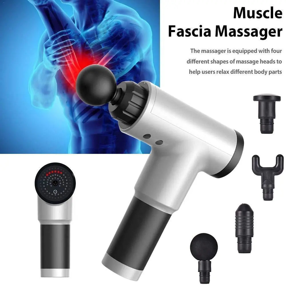 Deep Tissue Full body gun Massager (Black)