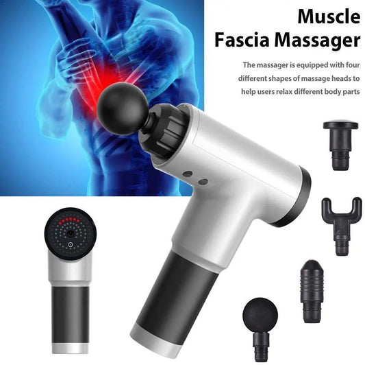 Deep Tissue Full body gun Massager (Black)