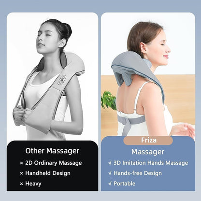 Neck  Shoulder Massagers With Heat Electric Rechargeable