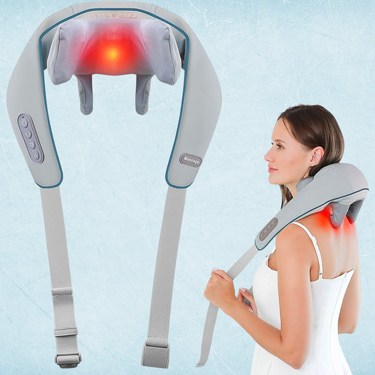 Neck  Shoulder Massagers With Heat Electric Rechargeable