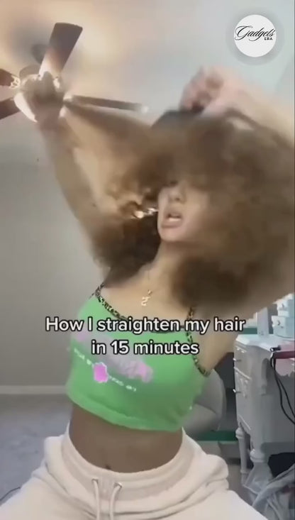 Mini Hair Straightener Cordless Rechargeable Straightener Hot Comb